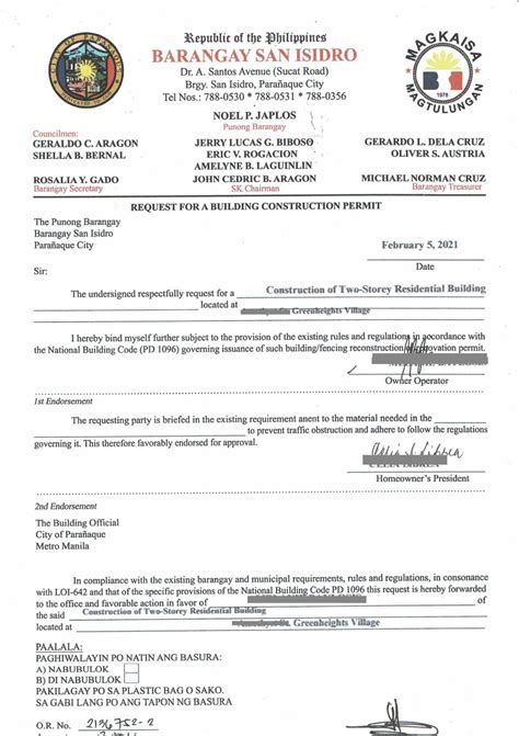 refusal to issue barangay clearance